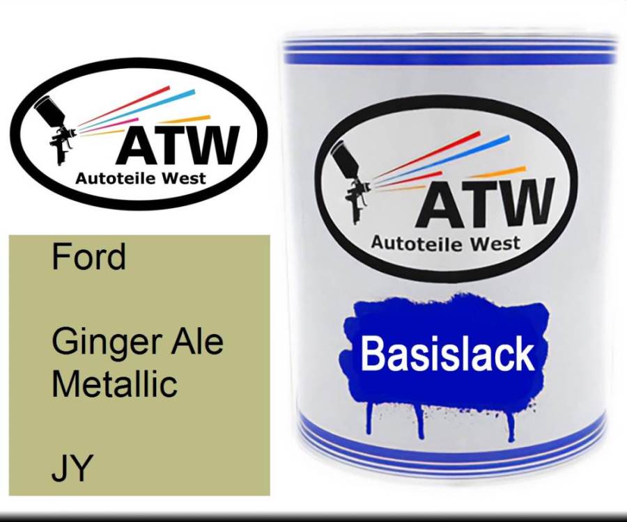 Ford, Ginger Ale Metallic, JY: 1L Lackdose, von ATW Autoteile West.